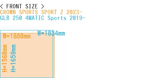 #CROWN SPORTS SPORT Z 2023- + GLB 250 4MATIC Sports 2019-